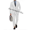 Royal Blue Slim Fit Men's Suit Two Piece notched Lapel Busin Prom 2 Piece Wedding Suits Jacket Pants Trajes de Hombre K6ut#
