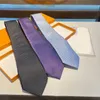 2024 Luxury Men's Fashion Tie Designer Ties Brand Business Neck Ties Casual Wedding Slips Retro Party Casual Silk Ties With Box V1