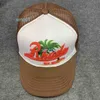 Chapéu de beisebol de malha Rhude de alta beleza marca de moda unissex motorista proteção solar americano 3