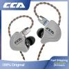 Ушные телефоны CCA C10 Гибридная технология наушников 4BA+1DD в ушении Hifi DJ Sport Затычки для ушей проводной