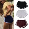 Kvinnor FI Summer Shorts Yoga Shorts Summer Beach Short Athletic Shorts Pants Sport Gym Workout Midjeband Casual Z3am#