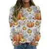 Women's Hoodies Flower Print Rendering Multicolor Crew Neck Hoodie Ladies Fleece Zip Up Blank Oversized Sweatshirt