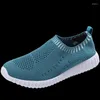 Casual Shoes Women's Ultra Light Oversized Running Fashionable Woven Breathable Sports Sneakers