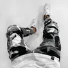Fi Mens Military Camoue Jeans Male Autumn Cargo Sports Slim Jogging Pants Trend Youth Persality Jeans Jeans Pourners 2022 A8er＃