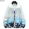 men's Sunscreen Jackets Summer Super Light Breathable Windproof Cam Fishing Hiking UV Protecti Softshell Windbreaker Coat q18A#