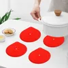 Masa Paspasları Silikon Tencere Tutucu Seti 4 Slip Olmayan Bulma Mat Anti-Scald Pad Fırını Fırın Yemekleri İçin Tasarruf