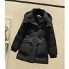 2024 New Winter Women Down Cott-padded Clothes Casual Hooded Thick Warm Jacket Loose Korean Medium To Lg Female Parkas 70o8#