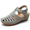 Sandały Zaawansowane ortodontyczne damskie Platforma Korport Platforma Walking Beach Wedge Shoes H240328GLI4