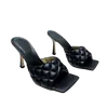 2021 Femmes Designer Lido Sandales Sexy Slide en cuir couvert Stiletto Talons dames Été Slippers de qualité supérieure grande taille avec box8740482