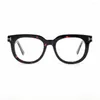 Sunglasses Frames Retro Glasses For Women Men Lurury Acetate Eyewear Oval Big Face Myopia Optical Eyeglasses238u