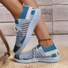 Casual Shoes Mixed Colors Ladies On Sale 2024 Autumn Lace-up Print Women's Vulcanize Light Flats Women Breathable Sneakers