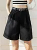 Taille haute Shorts décontractés femmes nouveauté 2022 été Style coréen Streetwear tout-match dames pantalons courts sur mesure W1104 B70T #