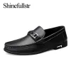 Schuhe Frühling Herbst Herbst Männer lässige Leder -Herren -Lehre Lofer Schuhe Loafer Loffers Slipon Mocasines Hombre Dropshipping