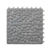 Tapis de bain 1pc tapis antidérapant tapis imperméable tapis de salle de bain anti-dérapant pieds d'aspiration coussin de massage coussin de toilette épissage douche de sol