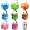 Dinnerware Stainless Steel Lunch Box Eco Friendly Plastic Thermal Container Portable Lunchbox For Kids School Children Bento