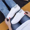 Buty swobodne 5 cm PU skórzana platforma klinowa dla kobiet oddychających wsuwane na ukrytą piętę zapatillas mujer