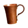 Canecas Caneca de cobre 300 ml com alça Tradicional Cerveja Moscou Mules Café para Restaurante Cozinha Teaware Home Shop