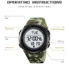 Zegarek skmei wojskowy zielony kamuflaż Field Adventure Męski sport