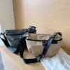 Borsa a tracolla in nylon tessuto Oxford Borsa da donna a spalla singola semplice e leggera Borsa piccola da donna Zaino da viaggio per il tempo libero Trend