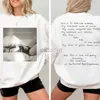 Hoodies Women's Sweatshirts قسم الشعراء المعذرين من النوع الثقيل للنساء TTPD Swiftie Kelce Eras Tour Crewneck رئيس Merch Tops 24328