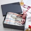 Gift Box Christmas Black World Cover Minimalist Creative Scarf Perfume Lipstick Birthday Gift Box