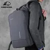 Backpack Kingsons Mężczyźni Kobiety na laptopa 13,3 cala z portem ładującym USB 180 ° Open Waterproof Torby