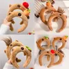 Hair Clips Cartoon Headband Capybara Band Accessories Stylish Headwear Headdress Hoop Plush Material For Woman 124A