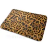 Carpets Brown Leopard Skin Print Carpet Mat Rug Cushion Soft Spots Animal