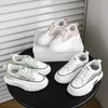 Casual Shoes Summer Women's Lace Net Forrest Gump Trend Thick Sole Dad Sneakers - ST6812