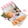 Frames 50 Stück Love Clip Home Decor Kleidung Po Mini Holz Holz Baby Weiß Luftballons