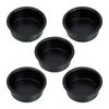 Bougeoirs 5 pièces accessoires de tasse supports pour bougies pilier colonne conique bâton en fer forgé dîner fête