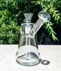 5.5" Thick Hammer Glass Bubbler Bong Carb Hole Premium Quality Water Pipe Hookah