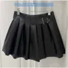 Skirts designer Designer womens short skirt Summer girls classic pleated s Slim denim A-line Small leather dress multiple styles Size S-L 6P3Y