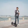 HEZZO F5 Escooter de doble motor 1200W 48V 10 pulgadas Scooter todoterreno portátil 18Ah Velocidad máxima 28Mph Frenos de disco con amortiguador dual Patinete plegable Envío gratis