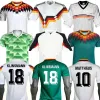 VM 1990 1992 1994 1998 1988 Tyskland Retro Littbarski Ballack Soccer Jersey Klinsmann Matthias Home Shirt Kalkbrenner Jersey 1996 2004