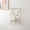 Hooks Wall Hanging Shelf Boho Indoor Macrame For Plants Shelves Decor Organizer Rack Living Room Bedroom