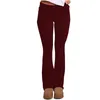 Damen Leggings, Damen Flare Skinny Hose, Damen Mid Rise Bootcut Stretchy Yoga Hose, lange Y2K Jogger Lounge Jogginghose