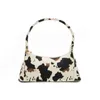 Shoulder Bags Fashion Milk Cow Prints Woman Bag Small For Girl Pu Leather Simple Casual Elegant Classical Lady Hand