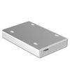 Caddy per disco rigido HDD tipo C 3.1 da 2,5 pollici in alluminio per custodia SSD Custodie esterne per HDD Custodia per disco rigido USB 3.0 Sata 240322