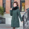 new Middle aged Female Down Parkas Cott Padded Coat Thick Warm Parkas Lg Women Winter Jacket 5XL W2245 O6Nb#