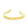 Link Bracelets Super High Quality White Triangle Zircon Hip Hop Chain Wholesale Iced Out Tennis