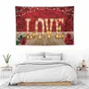 Tapestries Valentine's Day Flag Tapestry Wall For Living Room Bedroom Dorm Home Decor 7 X 8FT / 5 7FT A Sign Nail