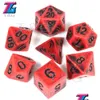 Gambing Old Dice Set 7st Plastic Unique dog Effect255U Drop Delivery Sports Outdoors Leisure Games OT2GH