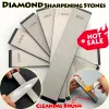 Cushion Large Diamond Sharpening Bar Knife Sharpener Stone for Professional Fixed Angle System Grindstone Kitchen Gadgets Full Size 80