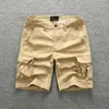 Cargo-Shorts für Männer Sommer Casual Shorts Herren Marke Kurze Hosen Multi-tasche Camouflage Cargo Hosen Mann 240319