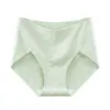 Kobiety majtki Wysoka elastyczna bielizna żakardowa dla kobiet czysta bawełniana skóra nie śladowa jedwabna antykterialna dna krocze oddychające