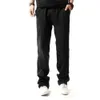 Mannen Broek 2023 Lente/Zomer Nieuwe Linnen Casual Broek Heren Losse Rechte Pijpen Broek Jeugd Casual Broek J240328