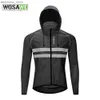 Fahrradjacken WOSAWE Ultraleichtes reflektierendes Radtrikot Windjacke Wasserabweisende winddichte Jacke Schnelltrocknende MTB-Rennrad-Fahrradjacke24328