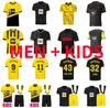 23 24 Reus Reynaサッカージャージ2023 2024カップバージョンDortmund Kamara Hummels Adeyemi Brandt Shirt Hazard Bynoe-Gittens Kid