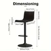 1pc High with Lifting and Rotating Function, Cashier Chair, Bar Stool Front Desk, Chair for Restaurants, Bars, Hotels